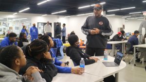 AI and technology learning with Shooting For Peace