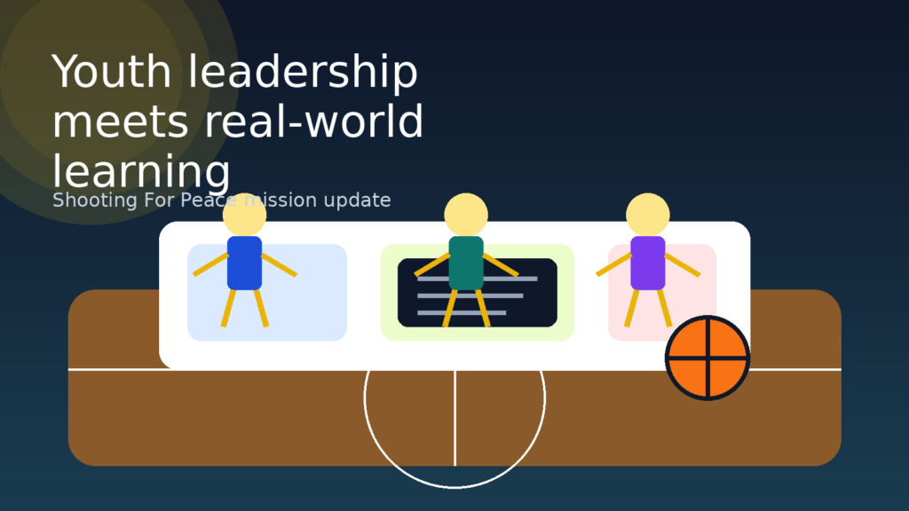 Youth leadership mission graphic for the young ambassadors program article