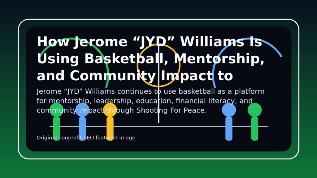Featured image for How Jerome “JYD” Williams Is Using Basketball, Mentorship, and Community Impact to Support Youth Development