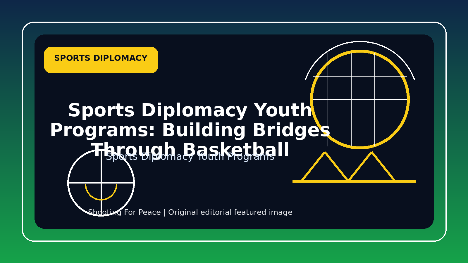 Featured image for Sports Diplomacy Youth Programs: Building Bridges Through Basketball