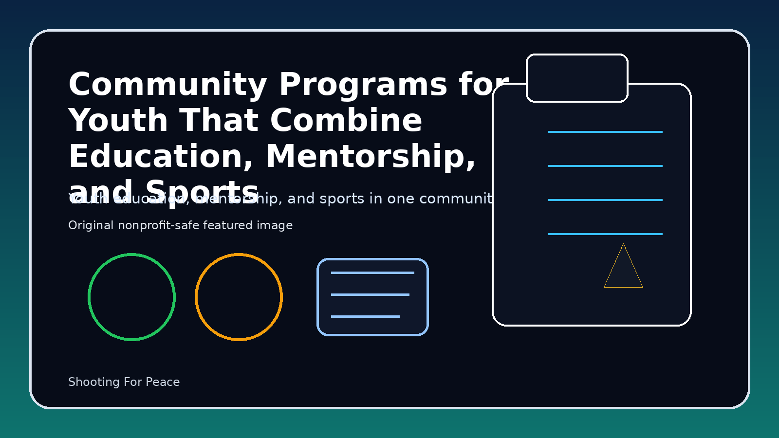 Featured image for Community Programs for Youth That Combine Education, Mentorship, and Sports