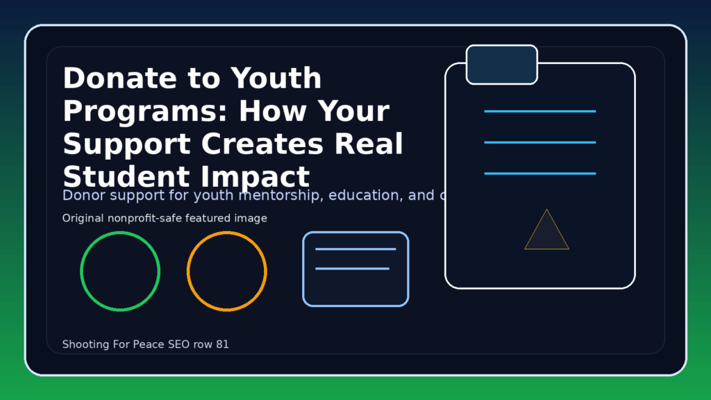 Featured image for Donate to Youth Programs: How Your Support Creates Real Student Impact