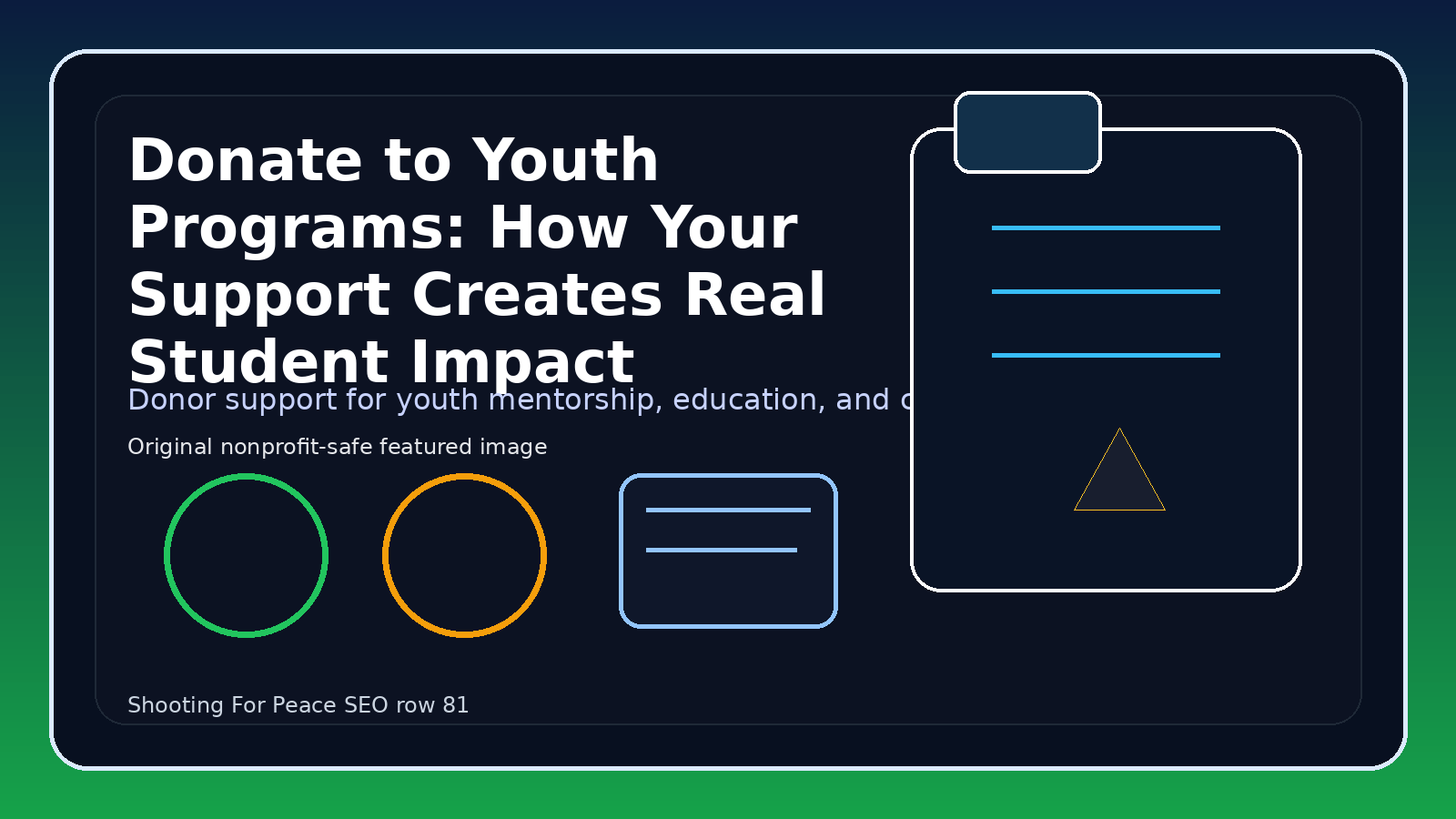 Featured image for Donate to Youth Programs: How Your Support Creates Real Student Impact