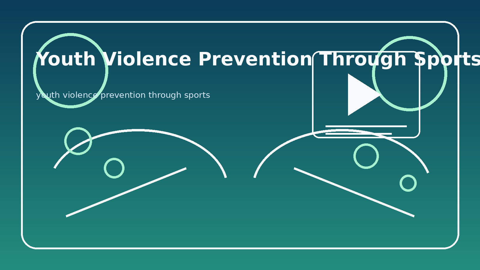 Featured image for Youth Violence Prevention Through Sports, Mentorship, and Opportunity