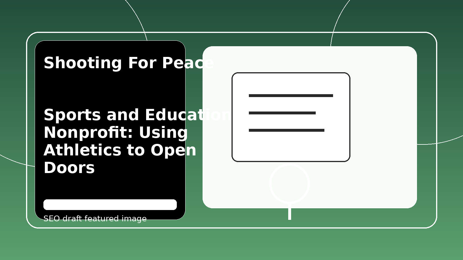 Featured image for Sports and Education Nonprofit: Using Athletics to Open Doors