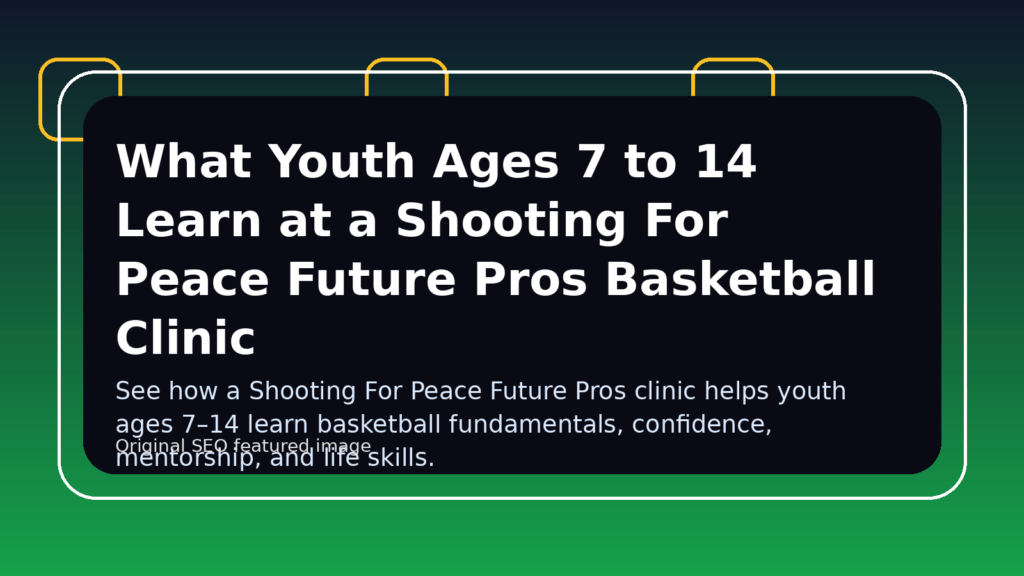 Future Pros basketball clinic for ages 7 to 14 featured image